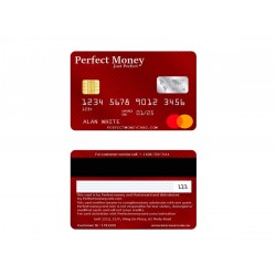 Perfectmoney Debit card (Mastercard) 